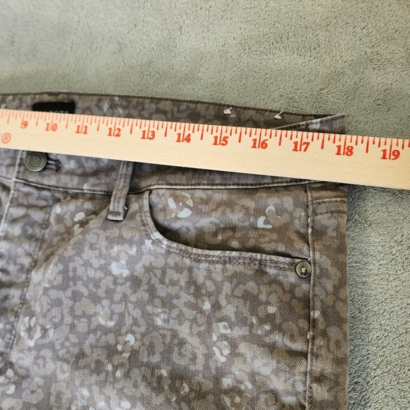 Talbots Slimming Abstract‎ Leopard Jeggings Women's Size 16 High Rise Neutral - Picture 6 of 10